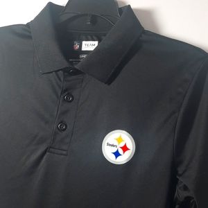 New Steelers polo size small